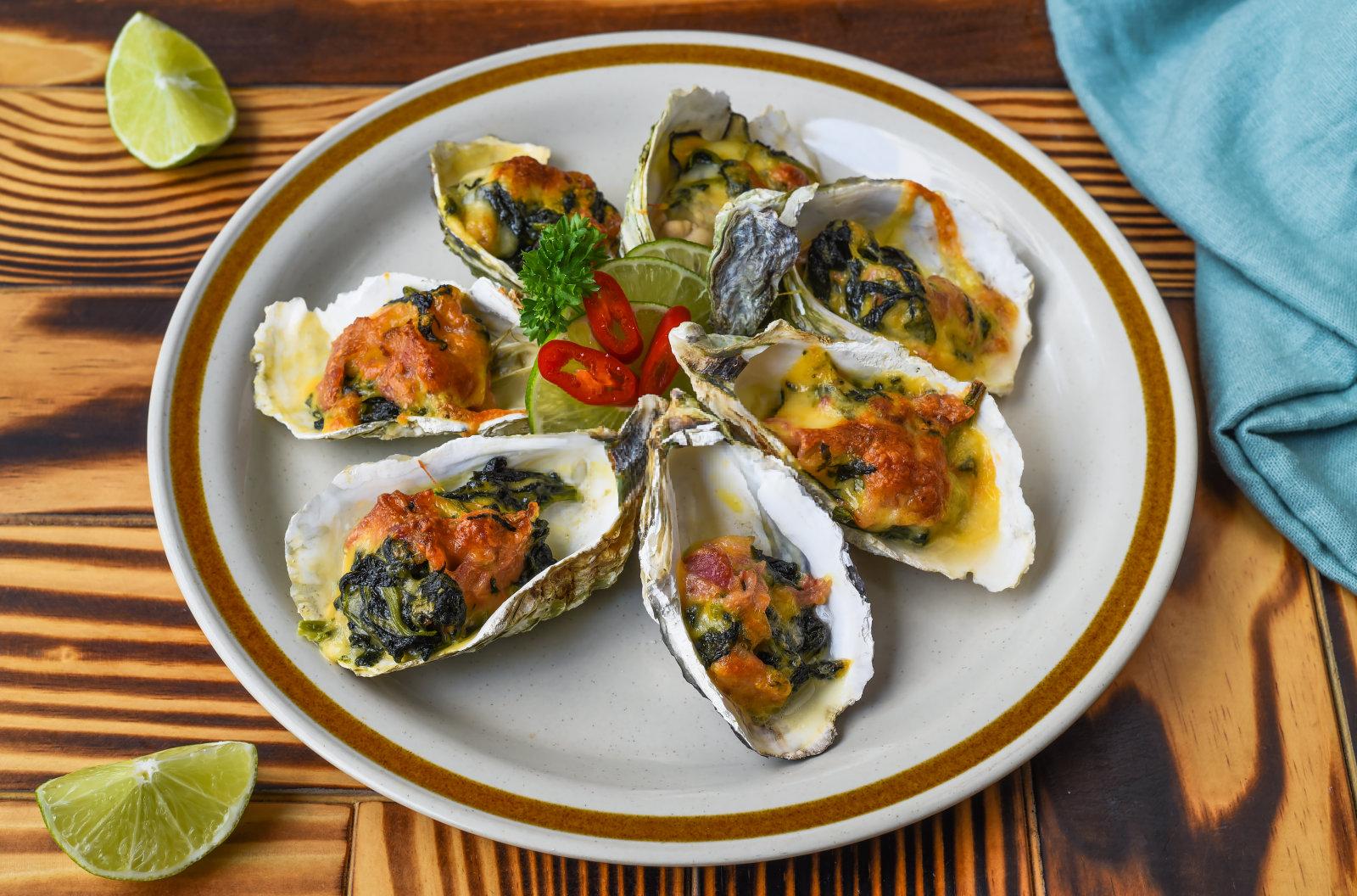 Grilled Oysters